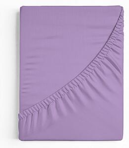 Prostěradlo Světle fialové FROTÉ PREMIUM Froté PREMIUM 90-100 x 200-220/30