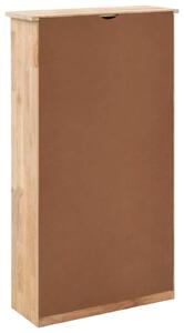 Botník Bosler - masivní ořechové dřevo | 55x20x104 cm