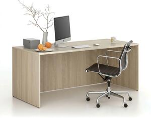 Kancelářský psací stůl FRAME, 180x80 cm, dub přírodní