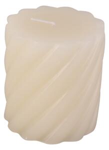 Svíčka Swirl S 7,5cm slonová kost Present Time (Barva- slonová kost)