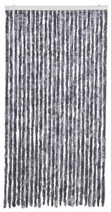 Závěs proti hmyzu stříbrný 100 x 200 cm žinylka