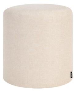 Noo.ma Pouf Folk Tall, cream beige