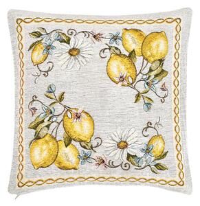 Gobelínový povlak na polštář Citróny Chenille IT117 Barva Vícebarevná Rozměry 42x42 cm