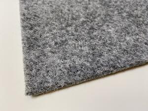 Betap koberce AKCE: 2000x100 cm Šedý travní koberec Wembley - Spodní část s nopy (na pevné podklady) cm