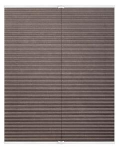 Lichtblick Plisovaná roleta, od 45 x 130 cm (šedohnědá, 100 x 130 cm) (100313038176)