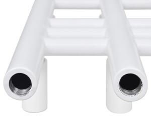 Žebříkový radiátor na ručníky - tvar E - ústřední topení | 500x1400 mm