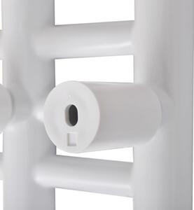 Žebříkový radiátor na ručníky - tvar E - ústřední topení | 500x1400 mm
