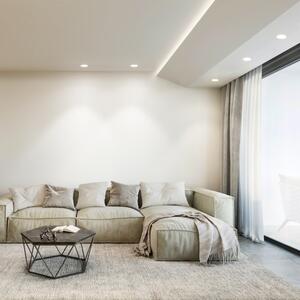 Ideal Lux 319667 GAME TRIMLESS ROUND zápustné svítidlo LED D100mm 11W 1100/940lm 3000K IP40 bílá
