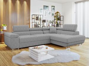 Rohová sedací souprava s funkcí spaní Torezio, Potah: Poso 110, Strana: pravá 5903211256653