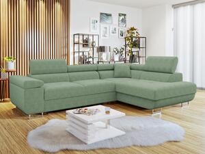 Rohová sedací souprava s funkcí spaní Torezio, Potah: Poso 47, Strana: pravá 5903211256752
