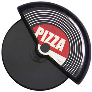 Retro kráječ na pizzu VINIL Fisura (Barva - černá)