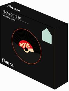 Retro kráječ na pizzu VINIL Fisura (Barva - černá)
