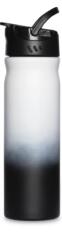 Sportovní láhev na vodu Fusion 500 ml černá-bílá RETULP (barva černá,bílá)