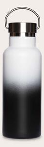 Láhev na vodu Fusion 600 ml černá-bílá RETULP (barva černá,bílá)