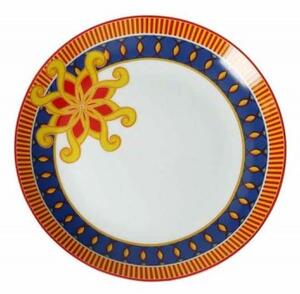 Porcelánová jídelní 18-ti dílná sada talířů Miami BRANDANI (barva - porcelán, barevná)