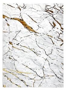 Dywany Łuszczów, Kusový koberec Allure 1963 white/gold, 120x170, bílá, kancelář