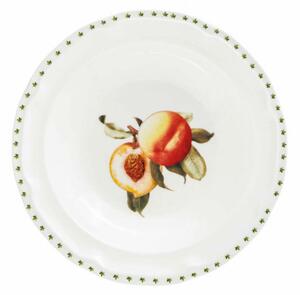 Jídelní porcelánová 18-ti dílná sada talířů LE PRIMIZIE FRESH FRUITS BRANDANI (barva- porcelán,barevné)