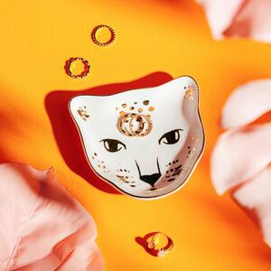 Porcelánový talířek na šperky Leopard Love 11,8 cm