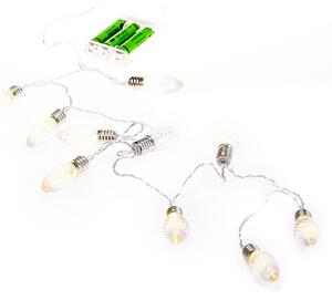 DecoKing Dekorativní LED světelný řetěz RUFFI 210 cm