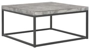 Konferenční stolek Slapout - 75 x 75 x 38 cm | betonový vzhled