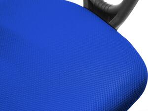 Ak furniture Dětská otočná židle FLOR modrá