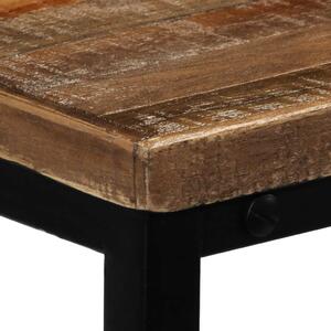 Konzolový stolek z masivního recyklovaného teaku | 90x30x76 cm