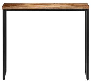 Konzolový stolek z masivního recyklovaného teaku | 90x30x76 cm