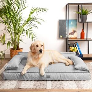 Pelíšek pro psa DOGGY CHAMPION L popel, ekolen