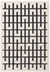 Tribeca Design Kusový koberec Baymax Charcoal Ivory Junction Rozměry: 200x290 cm