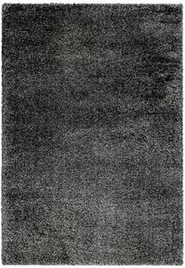 Černý koberec Trebbia Charcoal Rozměry: 80x150 cm