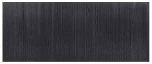 Paraván šedý 165 x 400 cm bambus