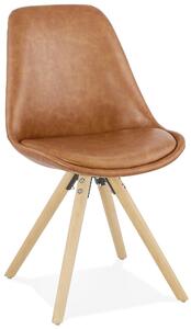 Kokoon Design Jídelní židle Kokoon Nampa | hnědo-přírodní