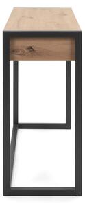 Konzolový stolek FREDDIE dub artisan/antracitová