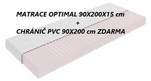 Matrace Optimal Comfort 90x200x15 cm + PVC chránič ZDARMA
