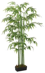 Umělý bambus 864 listů 180 cm zelený