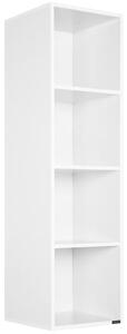 FurniGO Knihovna Skylar 106x30x30cm - bílá