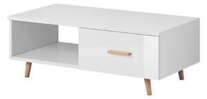 VIVALDI Konferenční stolek SWEDEN 3, bílý