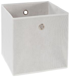 SKLÁDACÍ KRABICE, kov, textil, karton, 32/32/32 cm Carryhome - Boxy do regálů & krabice do regálů
