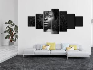 Obraz - Portrét ženy (210x100 cm)