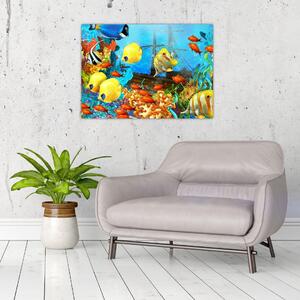 Obraz - Barevný korálový útes (70x50 cm)