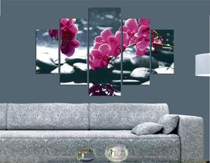 ASIR Sada obrazů ORCHIDEJ 92 cm MDF