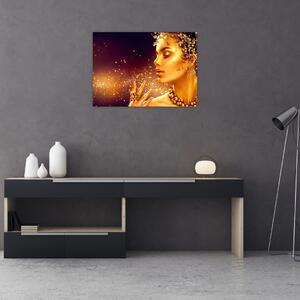 Obraz - Zlatá královna (70x50 cm)