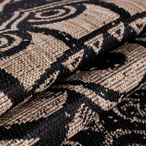 Vopi | Kusový venkovní koberec Sunny 4417 black - 140 x 200 cm