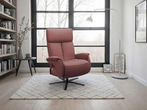 RELAXAČNÍ KŘESLO, kůže, červenohnědá Sit & More - Online Only křesla & taburety, Online Only