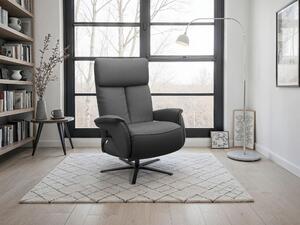 RELAXAČNÍ KŘESLO, kůže, černá Sit & More - Online Only křesla & taburety, Online Only