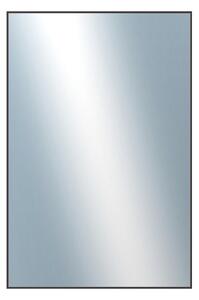 DANTIK - Zarámované zrcadlo - rozměr s rámem cca 80x120 cm z lišty Hliník hnědá | P01-022 (7001022)