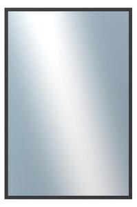 DANTIK - Zarámované zrcadlo - rozměr s rámem cca 80x120 cm z lišty Hliník černá | P05-021 (7005021)