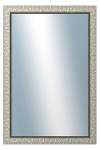 DANTIK - Zarámované zrcadlo - rozměr s rámem cca 80x120 cm z lišty PRAHA stříbrná (2751)