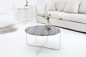 Konferenční stolek NOBL – šedá, stříbrná - INV