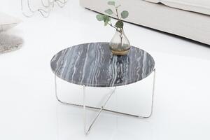 Konferenční stolek NOBL – šedá, stříbrná